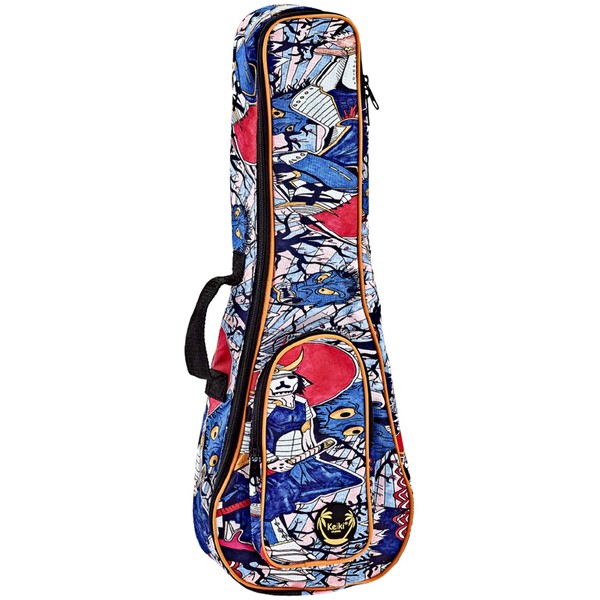 Ortega gig bag for concert ukuleles with shoulder straps -