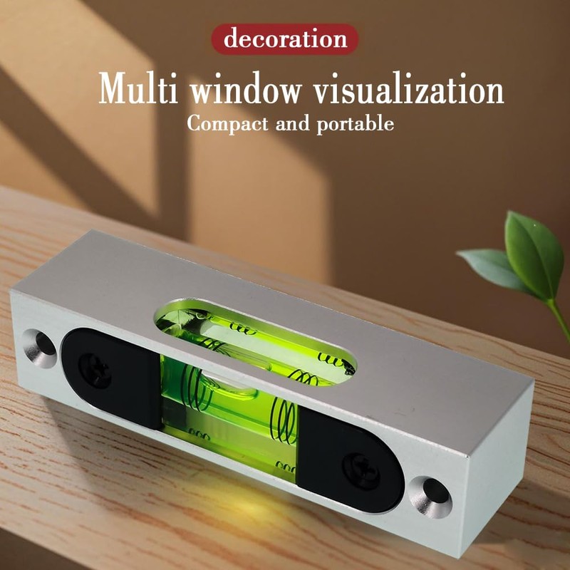 Metal high precision strip type adjustable level small level ruler