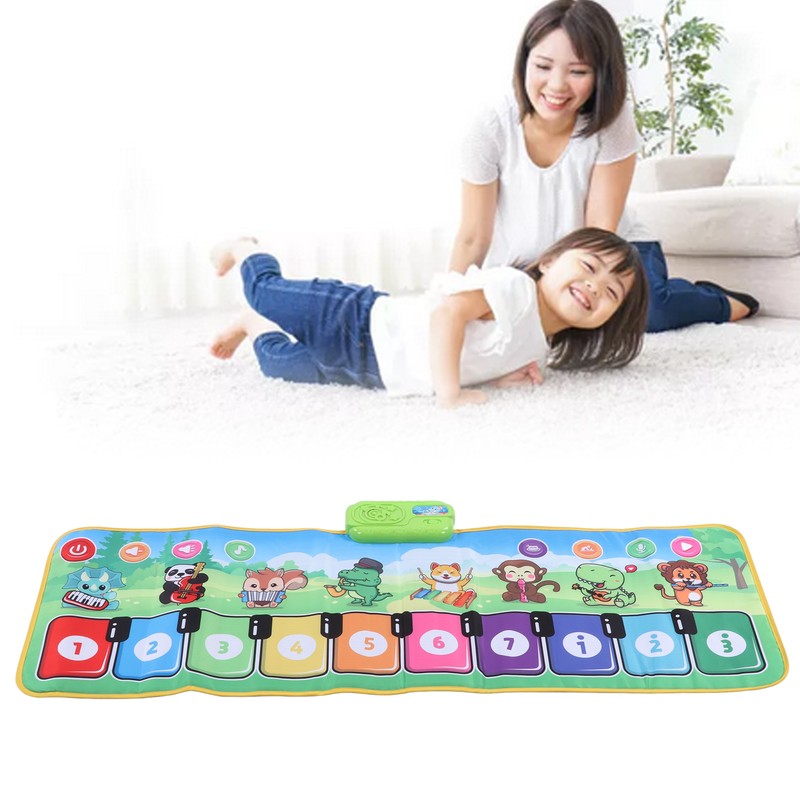 Dance Piano Mat Musical Early Educational Portable Music Mat Keyboard