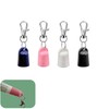 Roczential 4 PSC Keychain Cap Compatible with 0.35 oz Lip