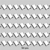 50 Pieces Silver Binder Clips, Reusable Clips, Paper Clam Clips