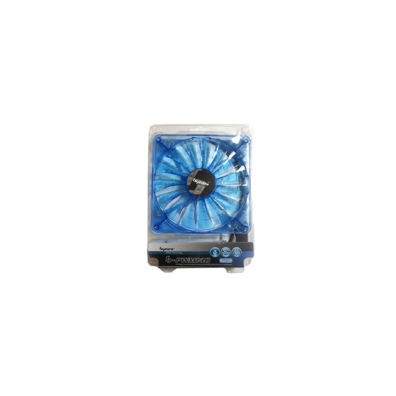 Bgears 140mm High Performance PWM Technology Fan - Translucent Blue