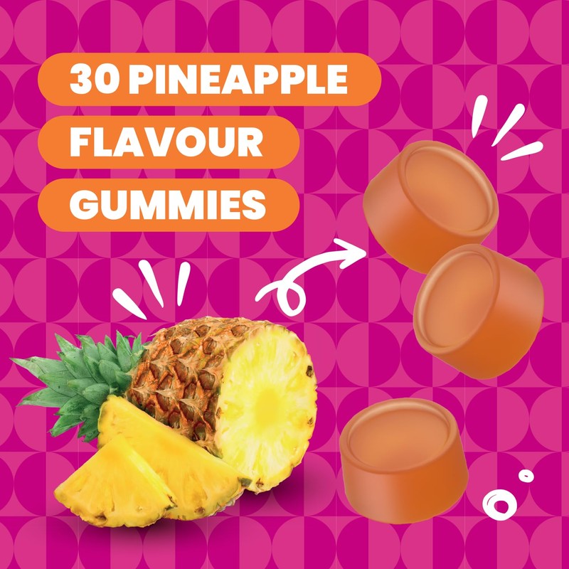 Haliborange Adult Beauty Collagen Gummies - 30 Pineapple Gummies
