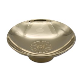 Gold Cup 24 GKP with Decorative Stand, Cherry Blossom, Keepsake Gift, Auspicious Charm, Japanese Traditional Beauty, Crafts, Beautiful, Made in Japan (Diameter 3.0 inches (7.5 cm)