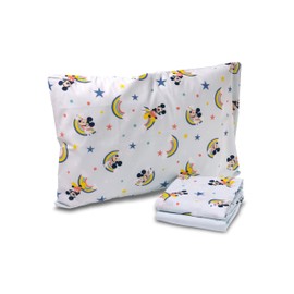 Hermet Crib Sheet Set, Sky Blue, Singola Piccola
