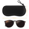 Fintie Glasses Case – [Ultralight] Neoprene Zip Sunglasses Case Scratch-Resistant
