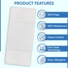 ViraCare 1 x Washable Incontinence Bed Pads with Tucks/Flaps |