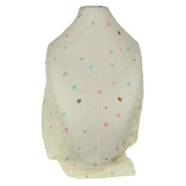 Girly Handbags Womens Polka Dots Circles Scarf Polka Dots Circle Dots Pattern - Beige
