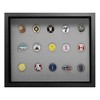 Golf Ball Marker Shadowbox Display | Holds Flat or Pegged