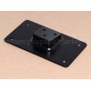 Unbranded Black Laydown License Plate Mount Bracket Kit For Harley