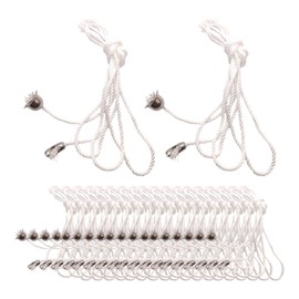 Perfeclan 20-teiliges Zugkabel für Deckenschalter, Kettenverlängerung mit Stecker, DIY, dekorativer Deckenventilatorschalter für Wandlampen, Splitter