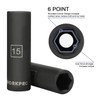 WORKPRO 1/2" Drive Impact Socket Set with Extension Bars, Premium