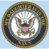 My Daughter is in The Navy with Crest Decal