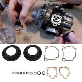 Qiilu Motorcycle Carburetor Rebuild Kit for BING CV 32mm Carburetor Airhead R65 R75 R90 R100 16pcs Carburetor Rebuild Carburetor Repair Kit Replacement