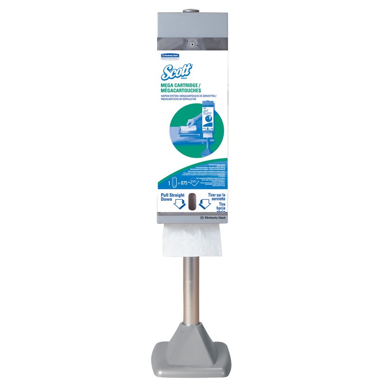 Scott Mega Cartridge Napkin Dispenser System (09023), for Scott Disposable