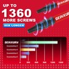 Geinxurn 30 Pieces T10 Impact Tough Magnetic Screwdriver Bit Set,