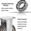 tonchean 6 Inch Heavy Duty Caster Wheels Set of 4