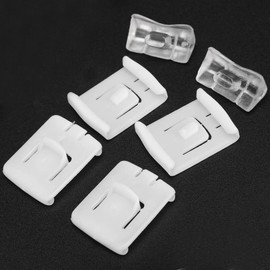 AONED Seat Slider Guide Replacement Kit for VW Golf MK1 MK2 MK3 /Jetta MK2 MK3/Corrado/Golf MK3 Cabriolet -Set of 6 Pcs for 1 Seat - Part Number -171881213B / 191881213 / 435881203A