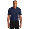 Port Authority Silk Touch Performance Pocket Polo, Navy, Medium