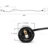 UL 20Ft Extension Hanging Lantern Cord Cable 2-Pack JACKYLED 360W