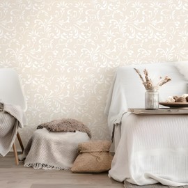 6PCS Flower Stencils, Reusable Flower Stencils for Painting on Walls, Patterns for Wall Scrapbook Cookie Canvas Furniture, Suitable for Painting