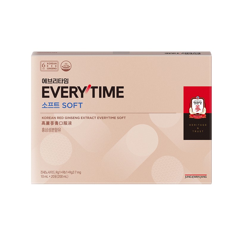 Jungkwanjang 정관장 홍삼정 에브리타임 소프트 Jonggajang Red Ginseng Every Time