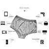 EMF Shielding Underwear Men Radiation Protection Underpants Boxer Briefs Silver