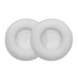 kwmobile Ear Pads Compatible with Beats Studio Pro/Detox Earpads - 2X Replacement for Headphones - White