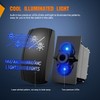 Nilight NAV/ANC Rocker Switch 7Pin Navigation Anchor Lights Toggle On