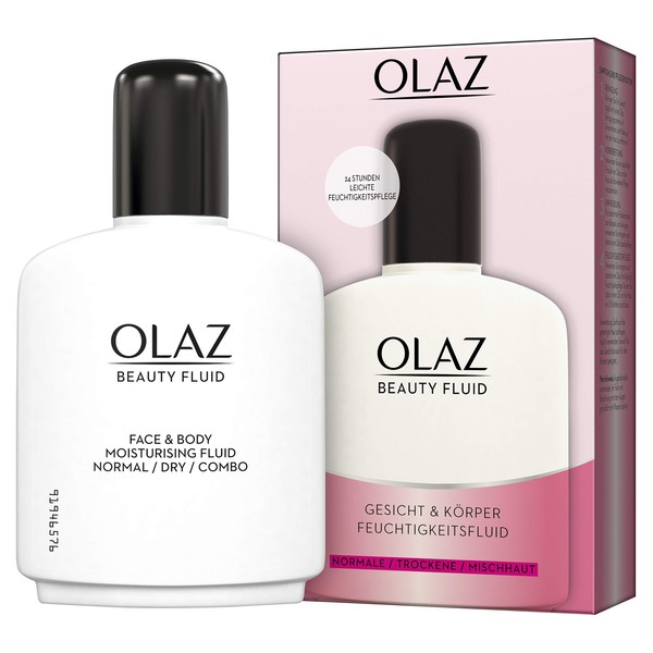 Olaz Beauty Face and Body Moisturising Fluid, 200 ml
