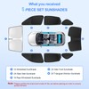 8pcs Car Window Shades for 11th Gen Honda Civic (NOT
