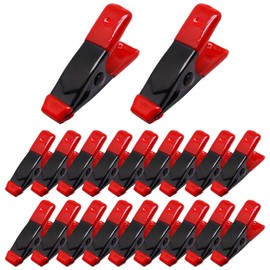 GDFYMI 2 Inch Spring Clamps, Heavy Duty Metal Strong Clips Clamps (20pcs, Red)
