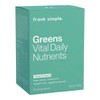 Frank Simple Greens Vital Daily Nutrients, 28 Sachets