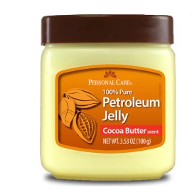2 Jalea de petróleo Protectora de la piel Aroma de manteca de cacao "Cuidado personal" 3,53 oz