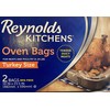 Reynolds Large Clear Disposable Nylon Zipper Food Storage Bags (8