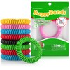 BuggyBands 48 Pack Mosquito Repellent Bracelets, Individually Wrapped, DEET Free,