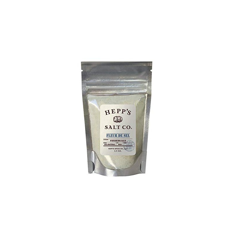 Hepp's Salt Co., Fleur De Sel Sea Salt 2oz. Pouch