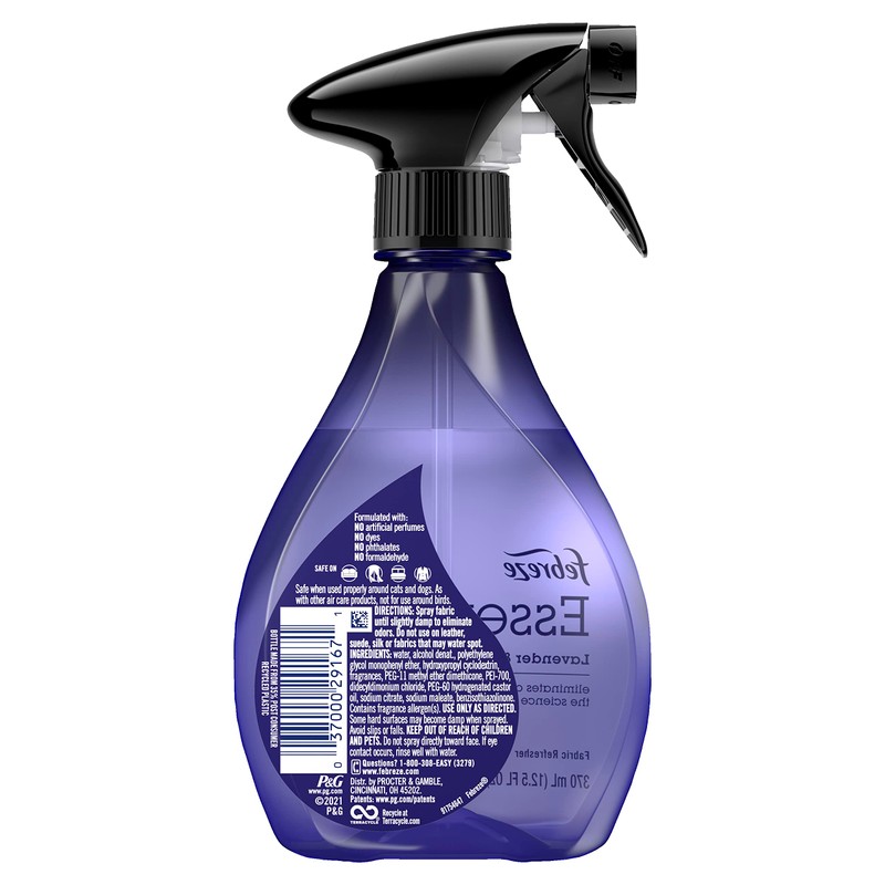 Febreze Essentials Fabric Refresher, Pack of 3, (2) Lavender &
