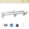Hally Stainless Steel Shelf 14 x 60 Inches, 400 lb,