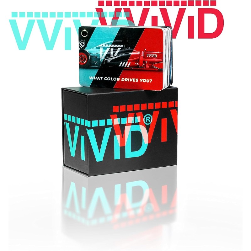 VViViD Vinyl Car Wrap Color Deck Vinyl Sample Book with