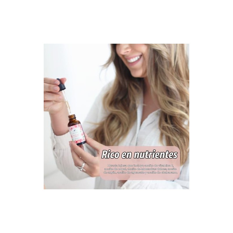 Baja Basics Aceite De Rosa Para El Rostro, Aceite Esencial