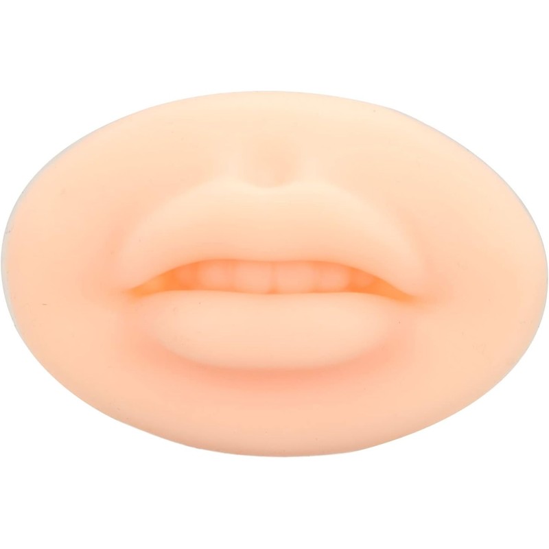 10 Labios de Práctica, Modelo de Boca Abierta de Silicona