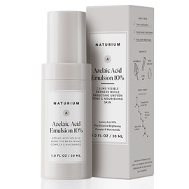Naturium Naturium Azelaic Acid Emulsion 10% Plus Bioactive Complex & Niacinamide, Anti-Aging Skin Care, 1 oz