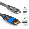 DeleyCON HDMI Mini Cable - HDMI 2.0/1.4 A Compatible -