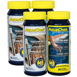 AquaChek Salt and Chlorine Test Kit (2 Pack)