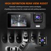 Dash Cam for Car | 3 Channel Front and Back