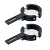HQTS 2pcs Motorcycle Headlight Mount Bracket Fog Light Mount Bracket
