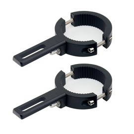 HQTS 2pcs Motorcycle Headlight Mount Bracket Fog Light Mount Bracket Bracket Front Fork Lamp Holder (38mm to 60mm)