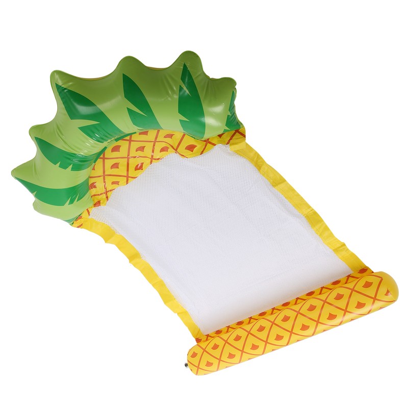 PVC Inflatable Floating Row Summer Water Hammock Float Lounger Bed