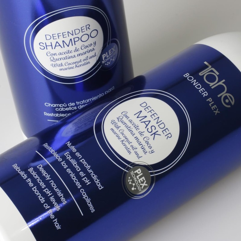 Tahe Bonder Plex Defender Shampoo for Bleached Hair with Coconut